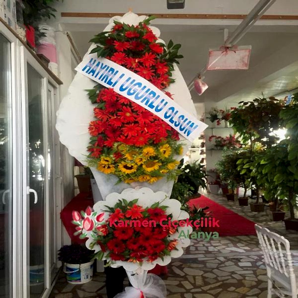  Alanya Çiçek Siparişi - Yeni işe başlama ciceği