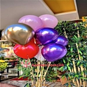  Alanya Çiçek Siparişi - Rengarenk Uçan Balon