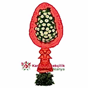  Alanya Çiçek Siparişi - Acılış &dügün  çelenkleri